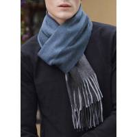 Burberry最新男士雙色純羊絨圍巾 巴寶莉2021新款男士羊絨圍巾  mmj1562