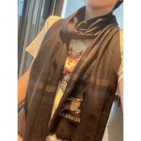 Burberry新品經典巴格羊絨圍巾 巴寶莉2021新款小格紋女士圍巾  mmj1590