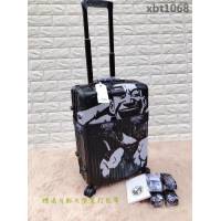 RIMOWA日默瓦 人頭-牛角款 專櫃同款 360度萬象靜音輪 限量版拉杆箱 明星同款  xbt1068