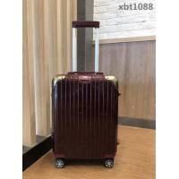 RIMOWA日默瓦 Limbo Crème 限量旅行箱系列 堅固鋁合金框架 品牌專利四輪運轉系統 高端拉杆箱  xbt1088
