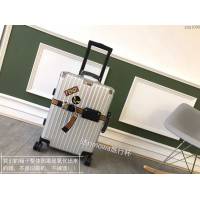 Rimowa拉杆箱 66627 Fendi x rimowa 全鋁鎂合金 日默瓦拉箱 馮彥霖同款旅行箱xzx1008
