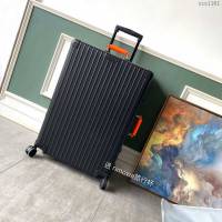 Rimowa拉杆箱 66654 Rimowa x AMBUSH 全鋁鎂合金 全新亮橘色手柄 日默瓦拉箱 行李箱xzx1161