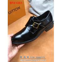 路易威登LV 手工製作 高級正裝 男士商務皮鞋 8FX1351