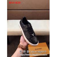 路易威登LV 官網正版專櫃精品 2018最新款牛皮潮鞋  8FX1839