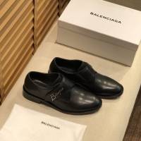 Balenciaga經典款男鞋 巴黎世家頂級版本進口原版小牛皮西裝鞋  hdbl1193
