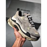 Balenciaga經典款男女鞋 巴黎世家頂級版本Triple-S 17老爹鞋 Balenciaga情侶款老爹鞋  hdbl1223