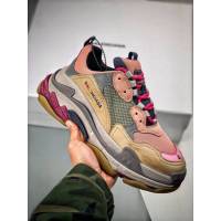 Balenciaga經典款男女鞋 巴黎世家頂級版本Triple-S 17老爹鞋 Balenciaga情侶款老爹鞋  hdbl1225