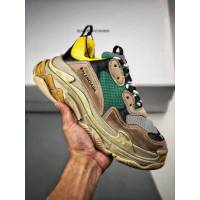 Balenciaga經典款男女鞋 巴黎世家頂級版本Triple-S 17老爹鞋 Balenciaga情侶款老爹鞋  hdbl1228