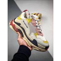 Balenciaga經典款男女鞋 巴黎世家頂級版本Triple-S 17老爹鞋 Balenciaga情侶款老爹鞋  hdbl1230