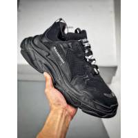 Balenciaga經典款男女鞋 巴黎世家頂級版本Triple-S 17老爹鞋 Balenciaga情侶款老爹鞋  hdbl1235