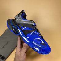 Balenciaga經典款男女鞋 巴黎世家頂級版本三代復古運動姥爺鞋 3代Triple-S 3.0 Balenciaga情侶款老爹鞋  hdbl1236