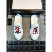 GUCCI男鞋 頂級代購 2019早春專櫃同步發售 古馳男休閒鞋 原版定制 Gucci白色板鞋  hdnx1011