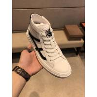 GUCCI男鞋 2019HK專櫃同步 古馳休閒男板鞋 Gucci高幫系帶男鞋  hdnx1341