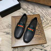 GUCCI男鞋 義大利頂級奢侈男鞋巨頭 2019新款 古馳男士休閒皮鞋 Gucci頂級牛皮男鞋  hdnx1354