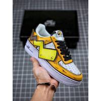 Nike男鞋 手繪皮卡丘配色 耐克休閒鞋 2020新品 空軍一號 低幫休閒板鞋 男女同款  hdx13146