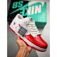 Nike男鞋 Supreme x Nike SB Dunk Low 耐克休閒男板鞋  hdx13160