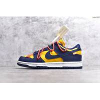 Nike男鞋 耐克新款 Nike Zoom Dunk SB北卡藍 Off-White聯名休閒板鞋 男女同款  hdx13237