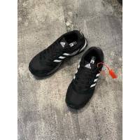 Adidas鞋 阿迪達斯秋冬新品 馬拉松 豬巴加厚網 休閒運動慢跑鞋 男女同款  hdx13284