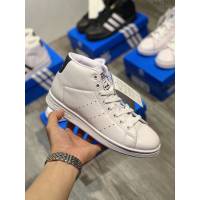 Adidas鞋 阿迪達斯新配色 德國進口納帕頭層皮 史密斯高邦白色鞋 男女同款  hdx13322