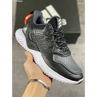 Adidas鞋 B32283 純黑皮面 阿迪達斯休閒運動鞋 男女同款  hdx13351