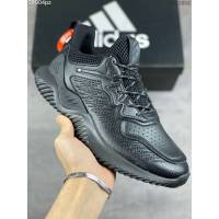 Adidas鞋 B32283 純黑皮面 阿迪達斯休閒運動鞋 男女同款  hdx13353