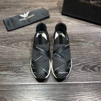 Armani男鞋 2019新款 男士休閒運動鞋 透氣網布 阿瑪尼時尚男鞋  jpx2154