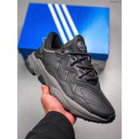 Adidas男女椰子鞋 阿迪達斯皮面椰子水管 Adidas Ozweego Originals Lxcon 2019新款三葉草3M反光復古老爹鞋  xhn1551