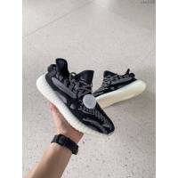 Adidas男女椰子鞋 阿迪達斯夜光椰子350 Adidas Yeezy Boost 350 v3水滴黑白  xhn1559