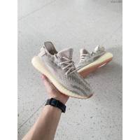 Adidas男女椰子鞋 阿迪達斯夜光椰子350 Adidas Yeezy Boost 350 v3水滴香芋紫  xhn1560