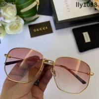 GUCCI古馳 0396 原單貨 纖細輕盈 原版鏤空logo 側面點綴小蜜蜂 太陽鏡  lly1098