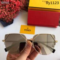 FENDI芬迪 官網款 FF158 官網最新 金屬方框墨鏡  lly1123