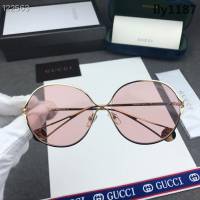 GUCCI古馳 新款 官網主打 腳尾珍珠配飾 女款太陽鏡 完美品質 超級時尚  lly1187