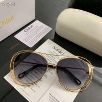 CHLOE克洛伊 2019新款 獨特明朗 時尚爆款 太陽鏡 配鏈  lly1357