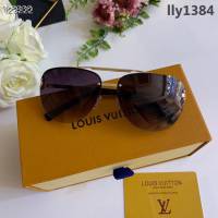 LV路易威登 新款 男士休閒商務蛤蟆鏡 金屬飛行墨鏡  lly1384