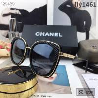 CHANEL香奈兒 寶麗來樹脂偏光鏡片 新款 小香太陽鏡 遮擋光線防輻射 22004  lly1461