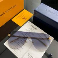 LV路易威登 新款 連片太陽眼鏡 蛤蟆鏡框太陽鏡 高品質 不挑臉  lly1589