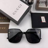 GUCCI古馳 2019新款 網紅同款 寶麗來樹脂偏光鏡片 女款太陽鏡 時尚百搭 2958  lly1655