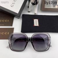 GUCCI古馳 2019新款太陽鏡 專櫃同步 復古粗框 防紫外線 偏光太陽鏡 3346  lly1739