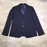Armani男裝 19春夏新款西裝 阿瑪尼藏青色男外套  tzy1611