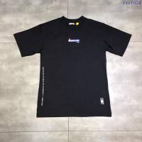 Moncler短袖衣 Moncler X Palm Angels19春夏新款 盟可睞黑色男T恤  tzy1634