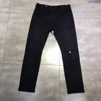 OFF White男裝 19春夏新款 OFF男休閒褲 黑色運動褲  tzy1667