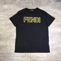 Fendi短袖 19春夏新款 芬迪黑色T恤  tzy1704