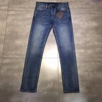 Prada牛仔褲 19春夏新款 深藍色 普拉達男士洗水牛仔長褲  tzy1870