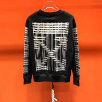 OffWhite男裝 19-20FW新款 最高品質 off圓領衛衣 off黑色印花套頭男衛衣 男士秋季新款單品  tzy2268