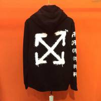 OffWhite男裝 19-20FW新款 最高品質 off黑色連帽套頭衛衣  tzy2277