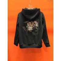 Y-3男裝 19/20FW新款衛衣 超厚高品質 男士連帽套頭黑色衛衣  tzy2281