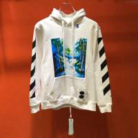 OffWhite男裝 19-20FW新款 最高品質 off男士連帽套頭白色衛衣 男士秋季最新單品  tzy2364