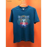 kenzo夏裝短袖 頂級品質 kenzo 2020新款藍色男T恤  tzy2421