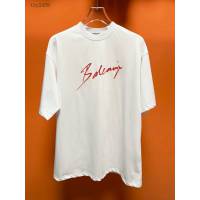 Balenciaga男T恤 2020新款 頂級版本 OS寬鬆版型 巴黎世家男短袖衣  tzy2439