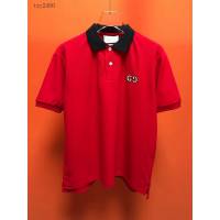 Gucci男T恤 2020新款 原版定制珠地棉 頂級品質 古馳POLO衫  tzy2480